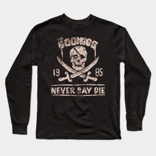 THE GOONIES LOGO GRUNGE Long Sleeve T-Shirt